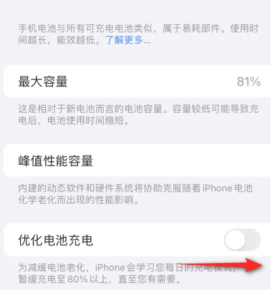 人民路街道苹果15维修分享iPhone15充电到80%就充不进电了怎么办 