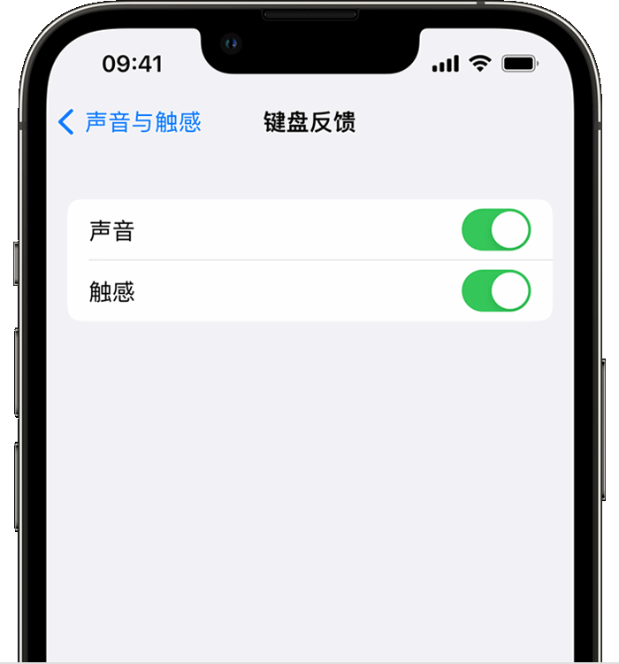 人民路街道苹果14维修店分享如何在 iPhone 14 机型中使用触感键盘 